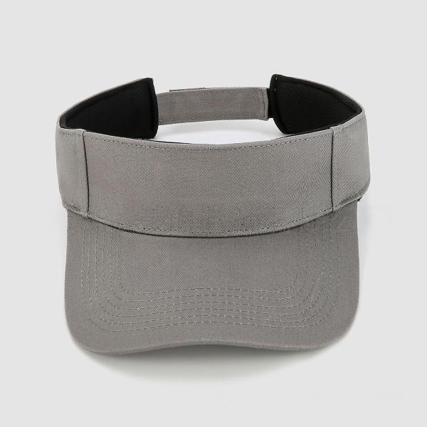 Embroidered Golf Sun Visor Hat,Breathable Cotton Twill Ponytail‑Friendly Empty‑Top Visor Cap - 图片 9