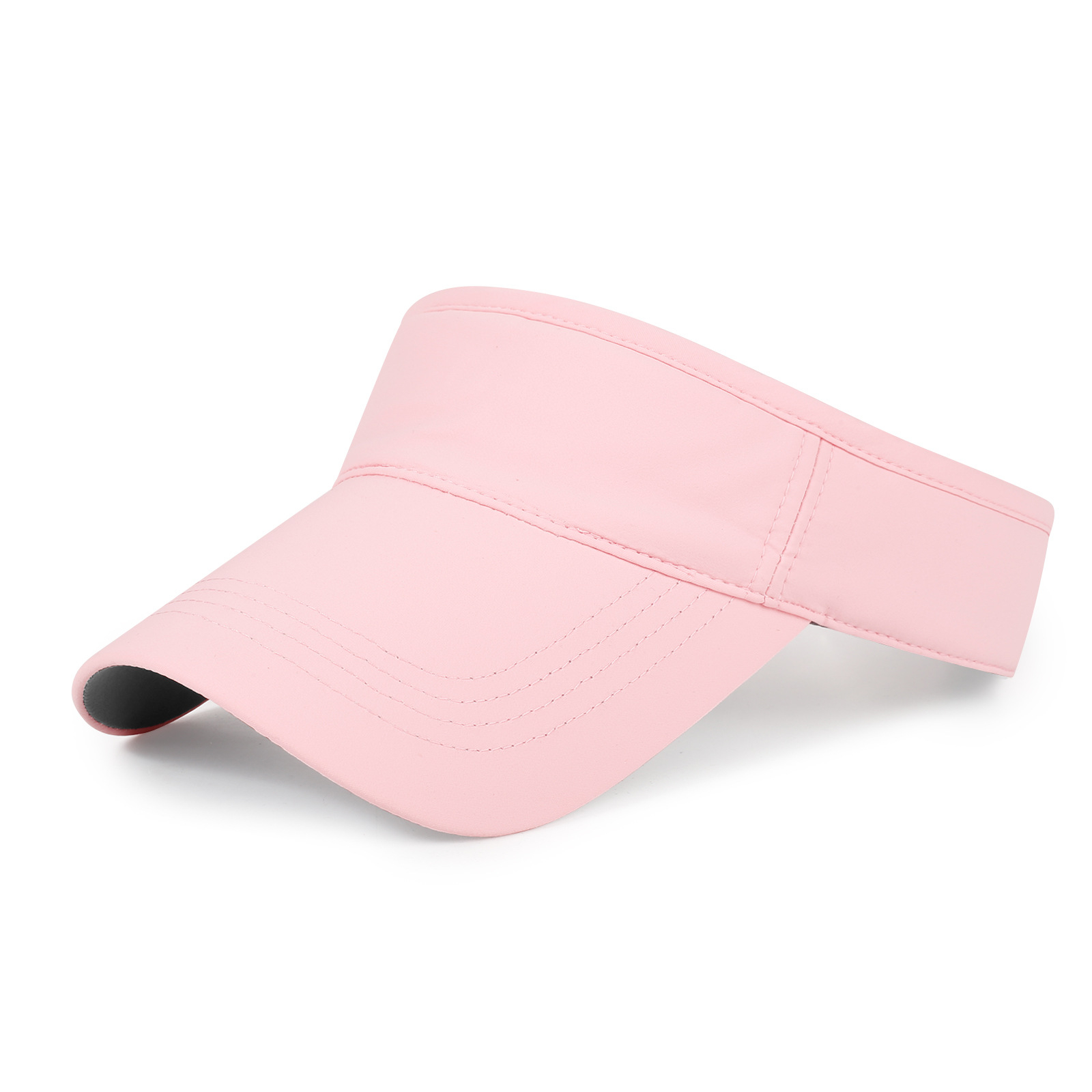 Unisex Blank Golf Sun Visor Cap 100% Cotton Twill Sports Empty Top Hat Custom Logo Embroidery - 图片 4