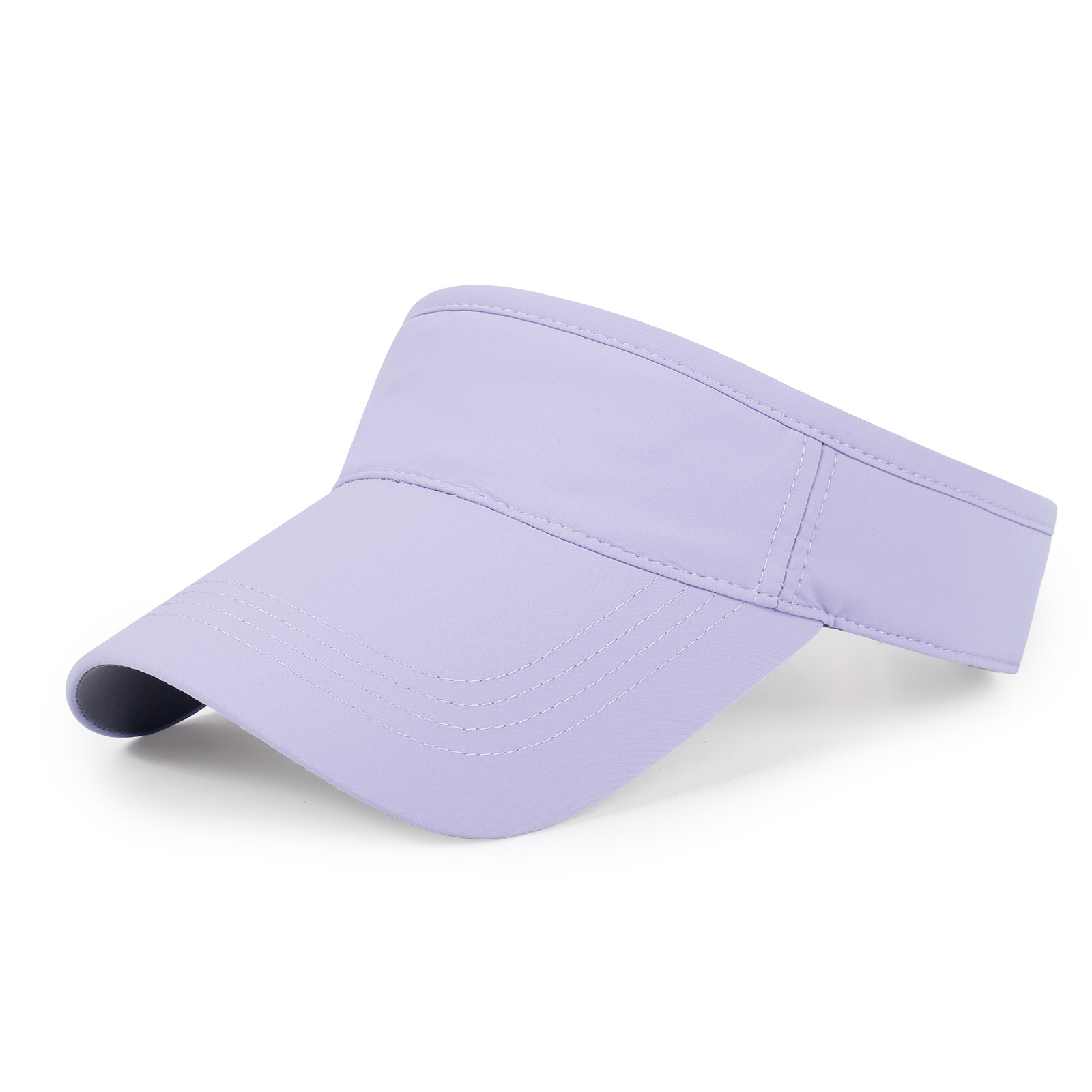 Unisex Blank Golf Sun Visor Cap 100% Cotton Twill Sports Empty Top Hat Custom Logo Embroidery - 图片 5