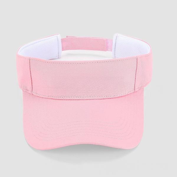 Embroidered Golf Sun Visor Hat,Breathable Cotton Twill Ponytail‑Friendly Empty‑Top Visor Cap - 图片 5