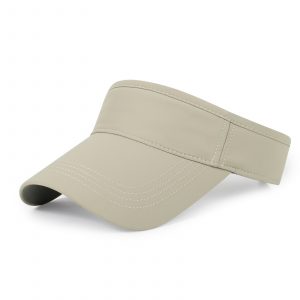 Unisex Blank Golf Sun Visor Cap 100% Cotton Twill Sports Empty Top Hat Custom Logo Embroidery