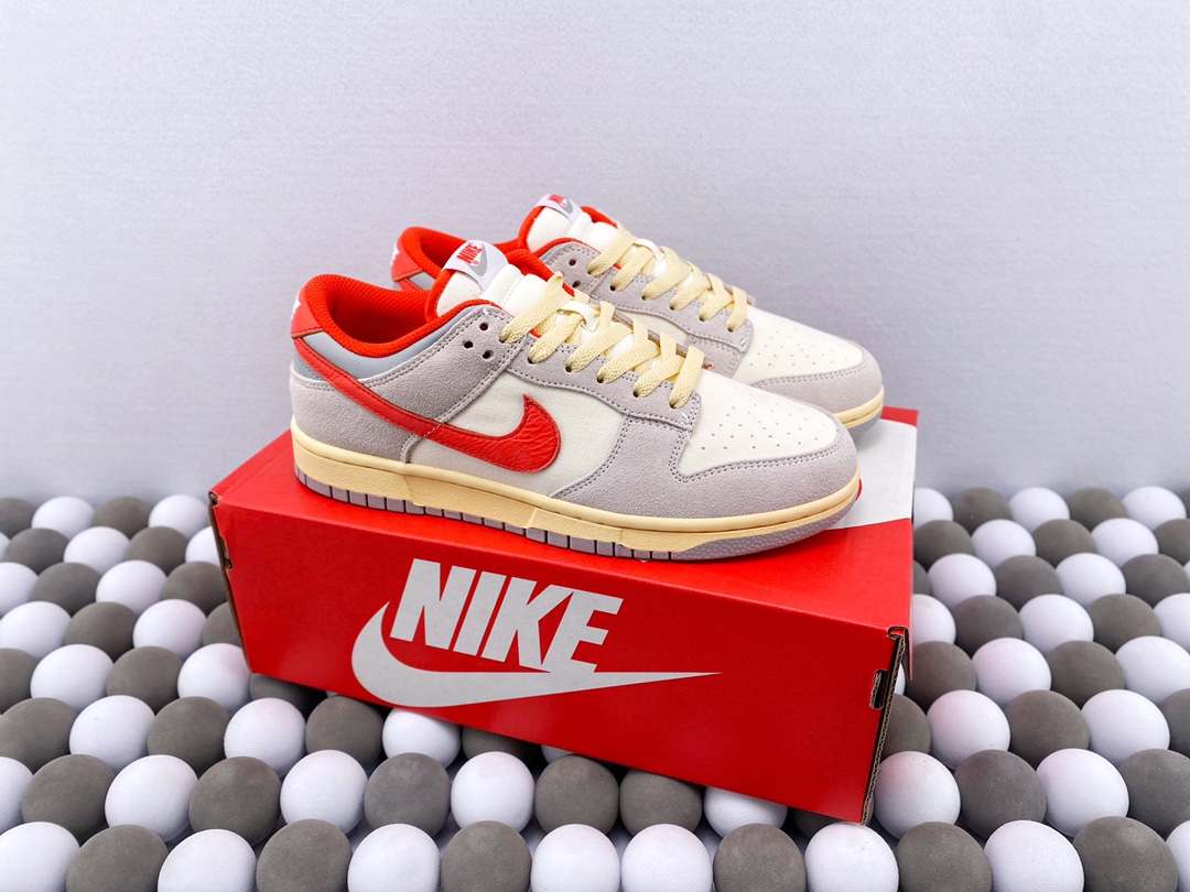 High-Quality Version Nike Dunk Low “White / Grey / Orange”