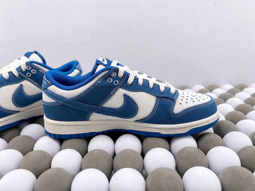 High-Quality Version Nike Dunk Low “Industrial Blue” – Denim Blue / White - 图片 6