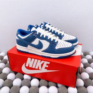 High-Quality Version Nike Dunk Low “Industrial Blue” – Denim Blue / White