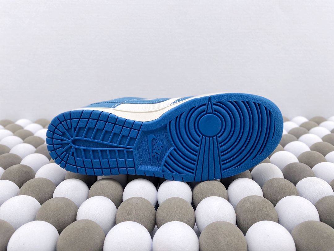 High-Quality Version Nike Dunk Low “Industrial Blue” – Denim Blue / White - 图片 3