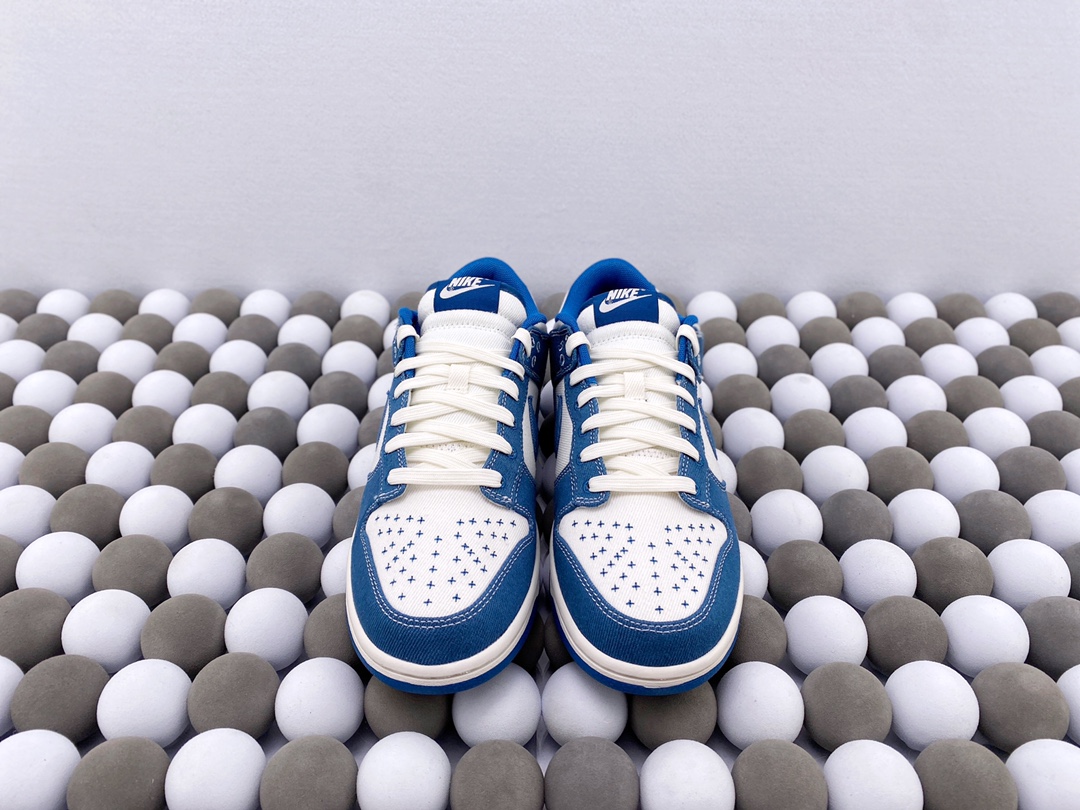 High-Quality Version Nike Dunk Low “Industrial Blue” – Denim Blue / White - 图片 2