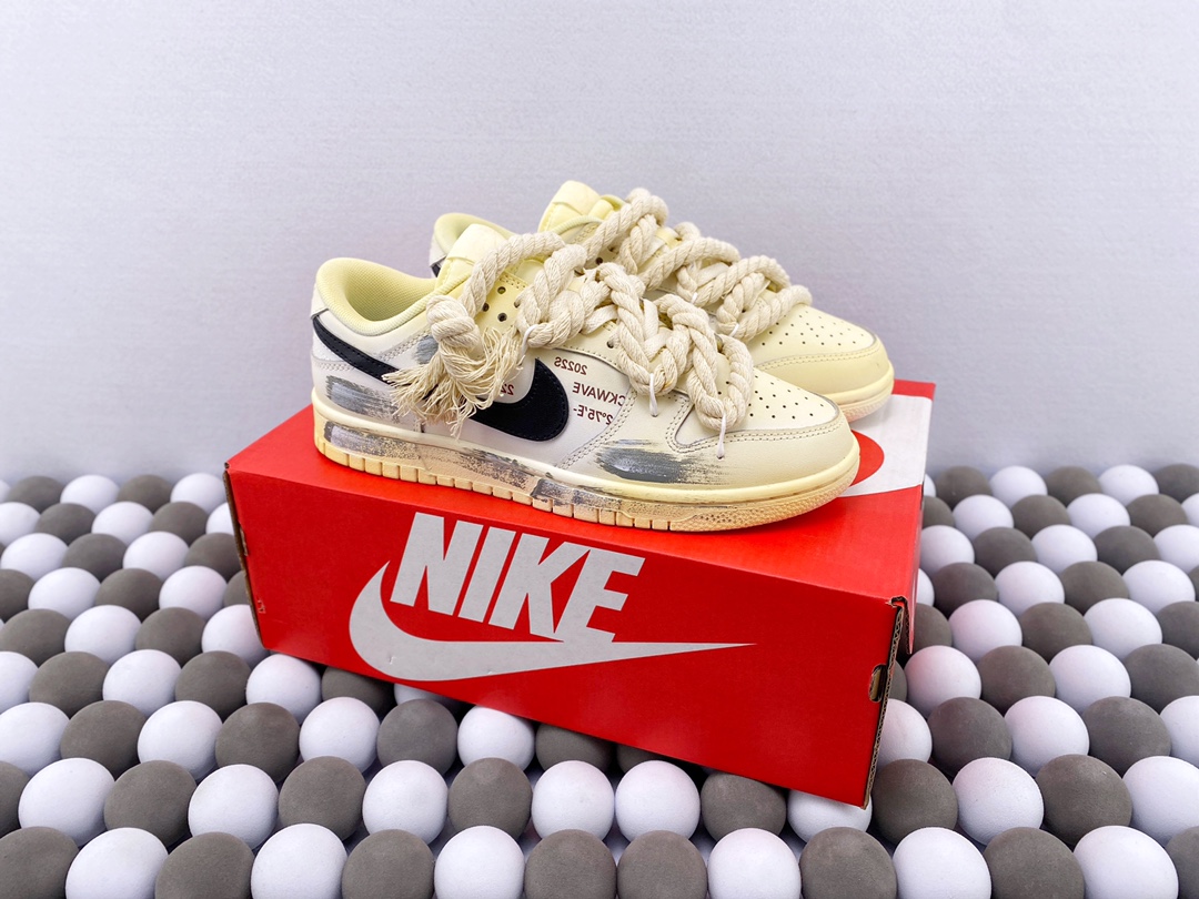 High-Quality Version Nike Dunk Low Milk Tea Colorway