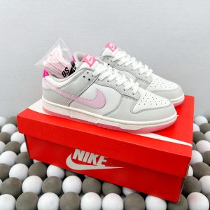 High-Quality Version  Nike Dunk Low “520 Pack Pink” Summit White/Pink Foam – Low-Top Casual Sneakers