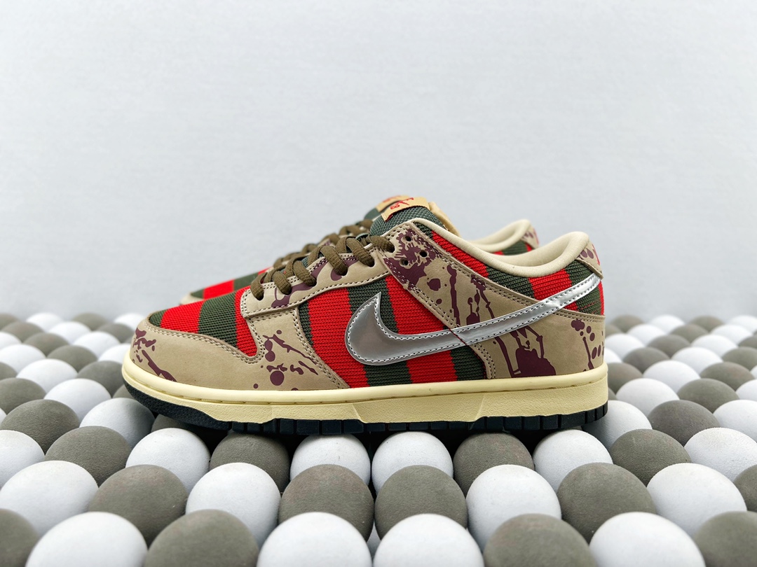 High-Quality Version Nike SB Dunk Low "Freddy Krueger" – A Nightmare on Elm Street Tribute - 图片 6
