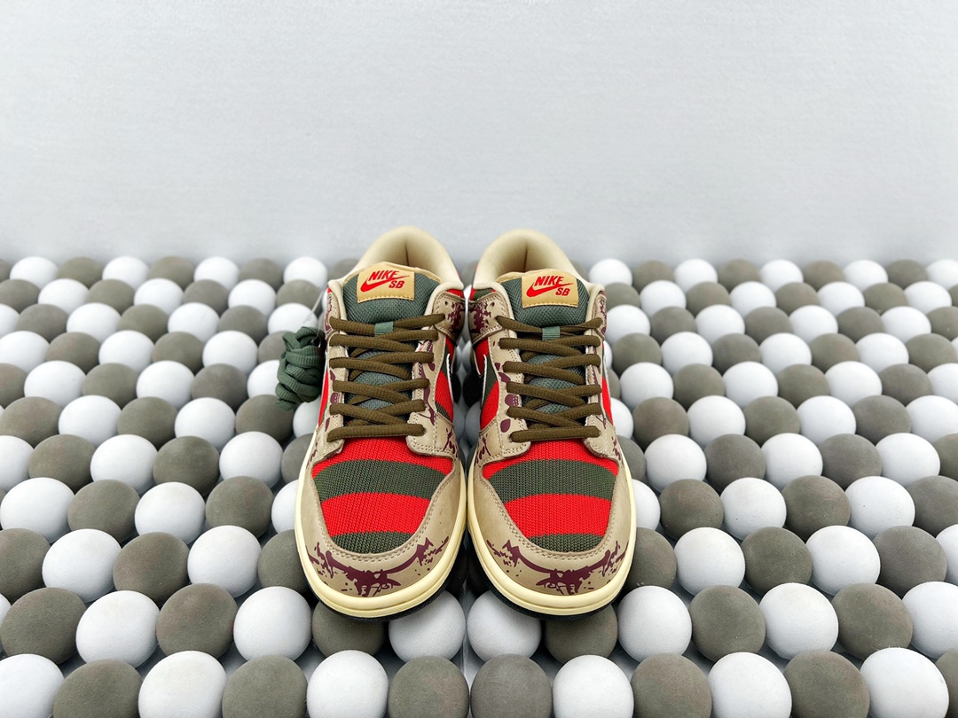 High-Quality Version Nike SB Dunk Low "Freddy Krueger" – A Nightmare on Elm Street Tribute - 图片 7