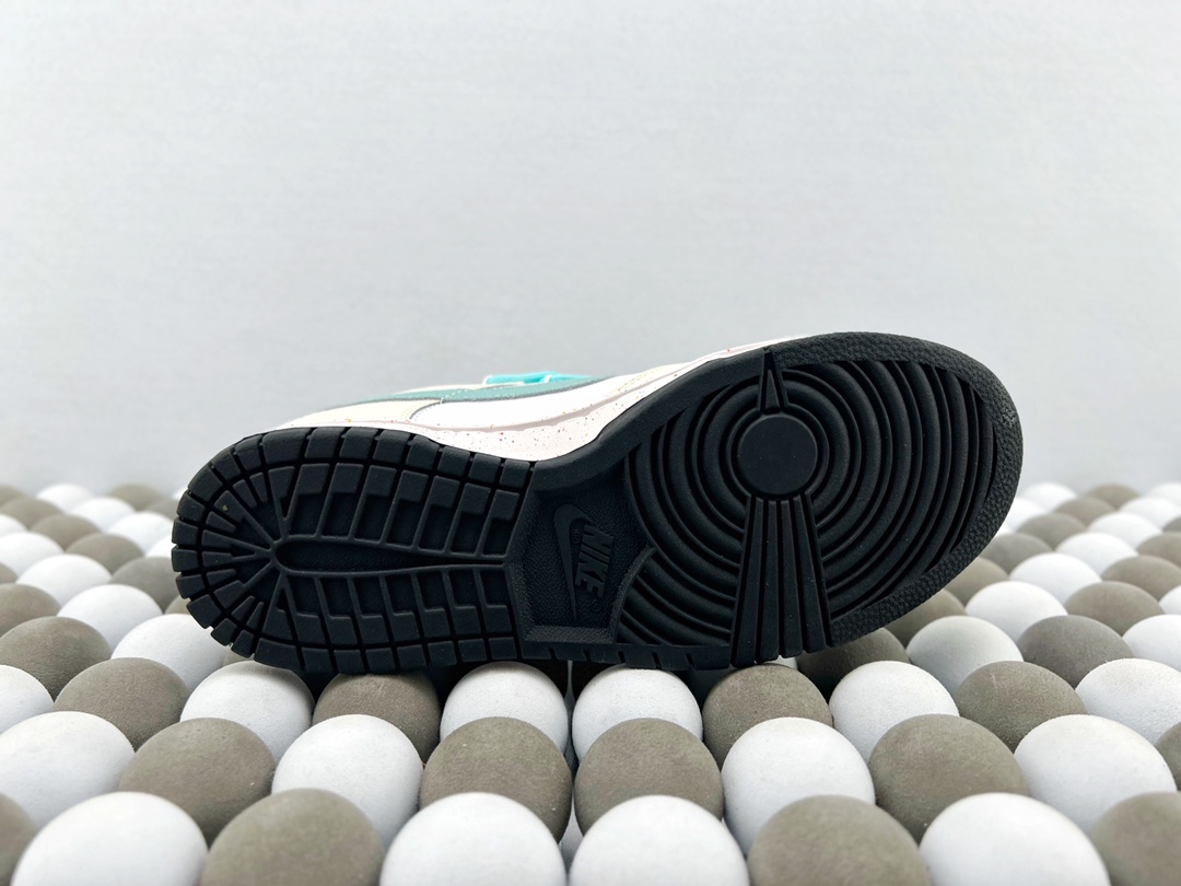 High-Quality Version Nike Dunk Low Custom “Matcha Latte” White Low-Top Casual Sneakers - 图片 5