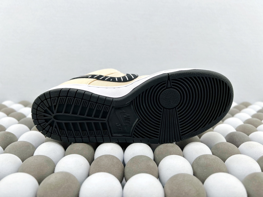High-Quality Version Albino & Preto × NK Dunk SB Low "Pearl White" - 图片 3