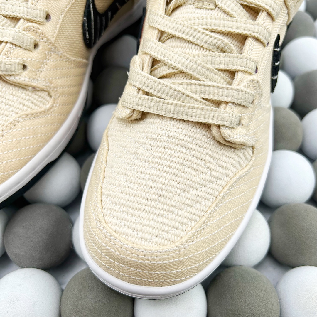 High-Quality Version Albino & Preto × NK Dunk SB Low "Pearl White" - 图片 2