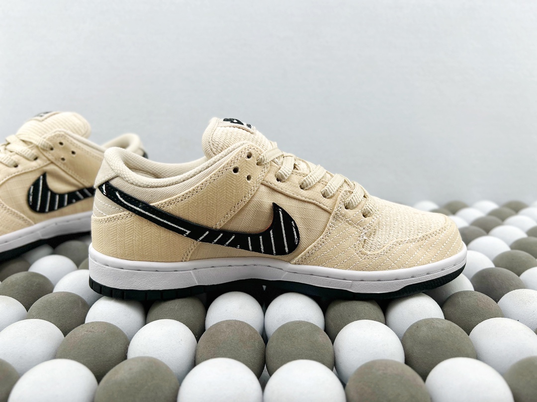 High-Quality Version Albino & Preto × NK Dunk SB Low "Pearl White" - 图片 7