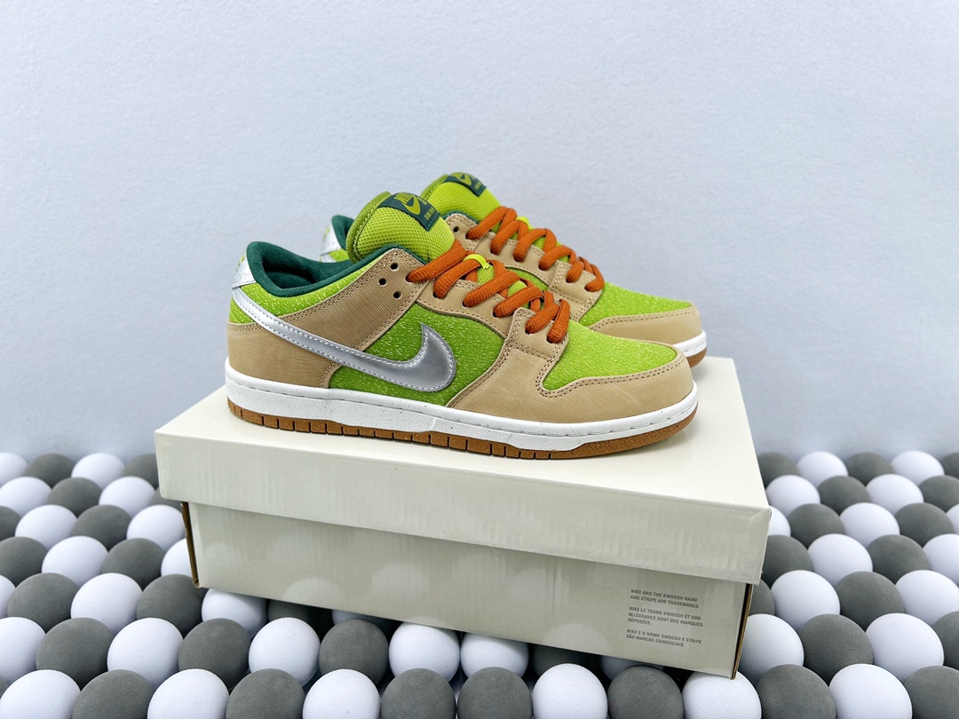 Authentic Nike SB Dunk Low "Escargot" Snail Low-Top Casual Skate Shoes