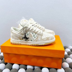 High-Quality Version High-Quality Version Custom Nike Dunk Low "1V" Off-White