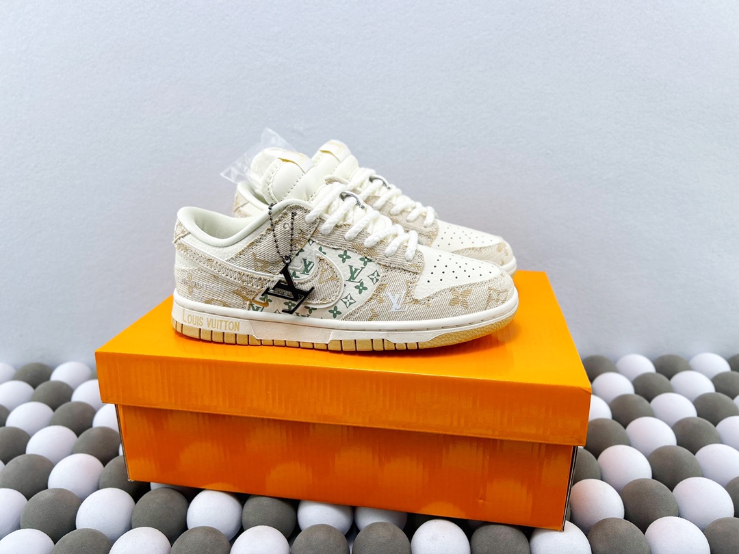 High-Quality Version High-Quality Version Custom Nike Dunk Low "1V" Off-White